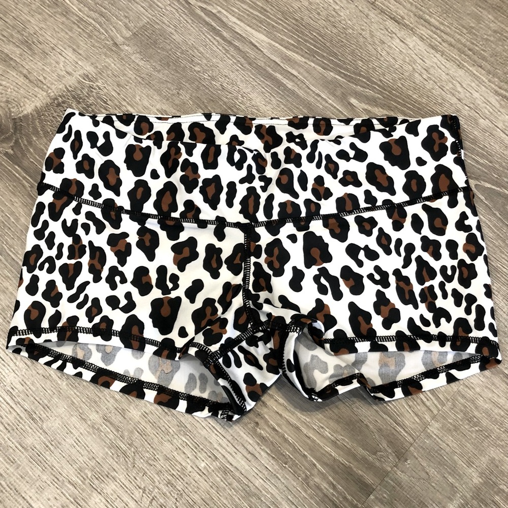 FLEO x BEAST WORX limited edition leopard shorts